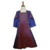 Robe médiévale violette de princesse