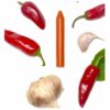 Crayon d'assaisonnement à tailler au piment et ail