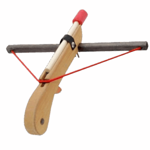 Arbalète enfant en bois naturel