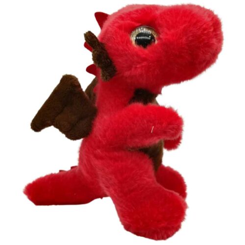 Peluche Dragon rouge