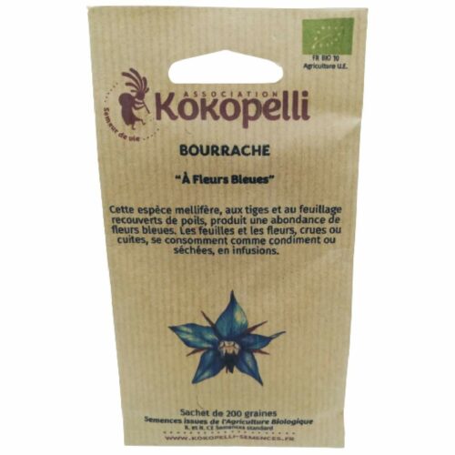 Graines Bourrache bleue