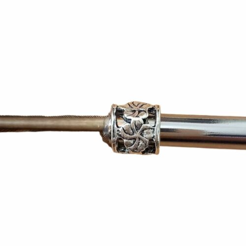 Stylo à bille plume faisan argent – Image 3