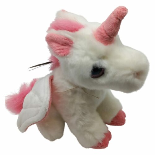 Peluche Pégase ailé rose – Image 4