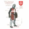 Carte postale Ordre des Hospitaliers de Saint Jean XIVe siècle
