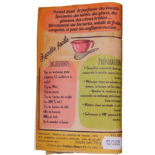 Mélange Pain d'épices – Image 2