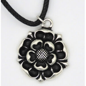 Pendentif RoseTudor argenté