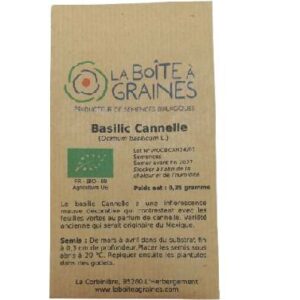 Graines basilic cannelle