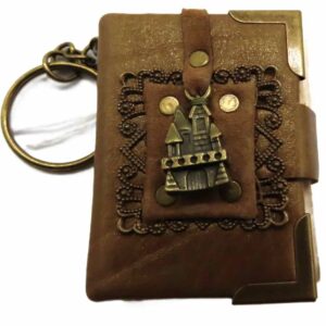 Porte-clés Mini livre Château