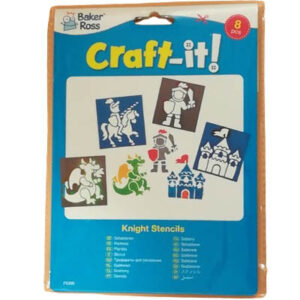 Pochoirs de chevaliers