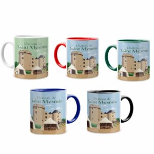 Mug Château Saint Mesmin aux couleurs pastel