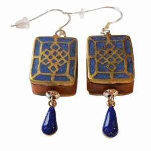 Boucles d’oreilles ambre