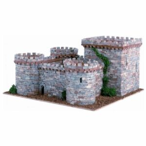 Maquette château médiéval Villalonso