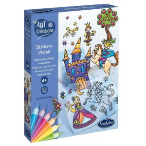 Stickers vitrail Petits Princes