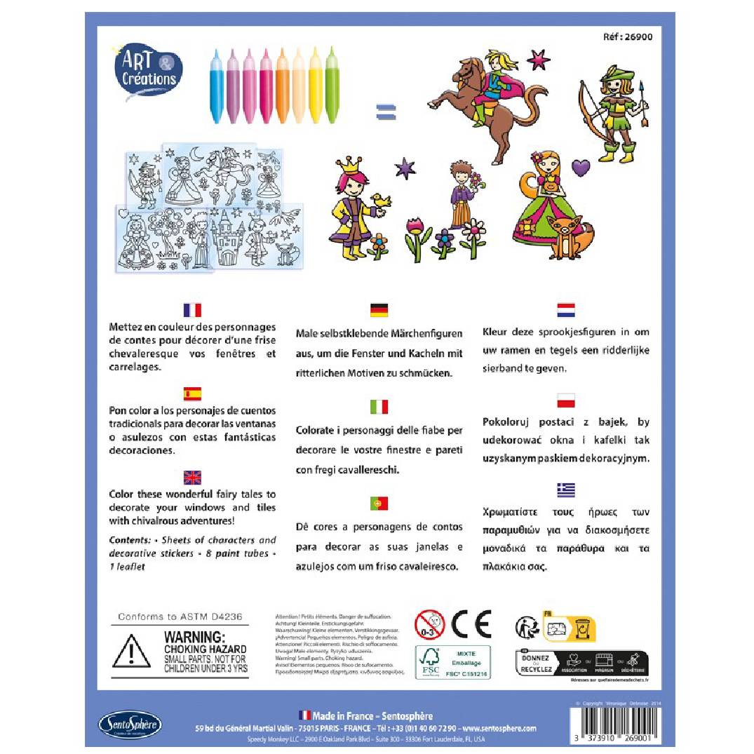Stickers vitrail Petits Princes – Image 2