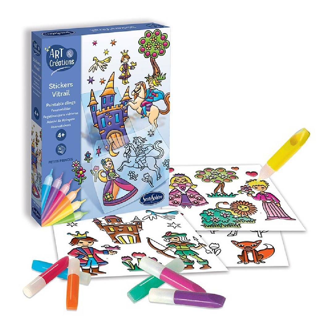 Stickers vitrail Petits Princes – Image 3