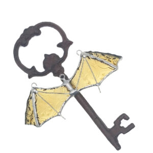 La clef au vitrail jaune